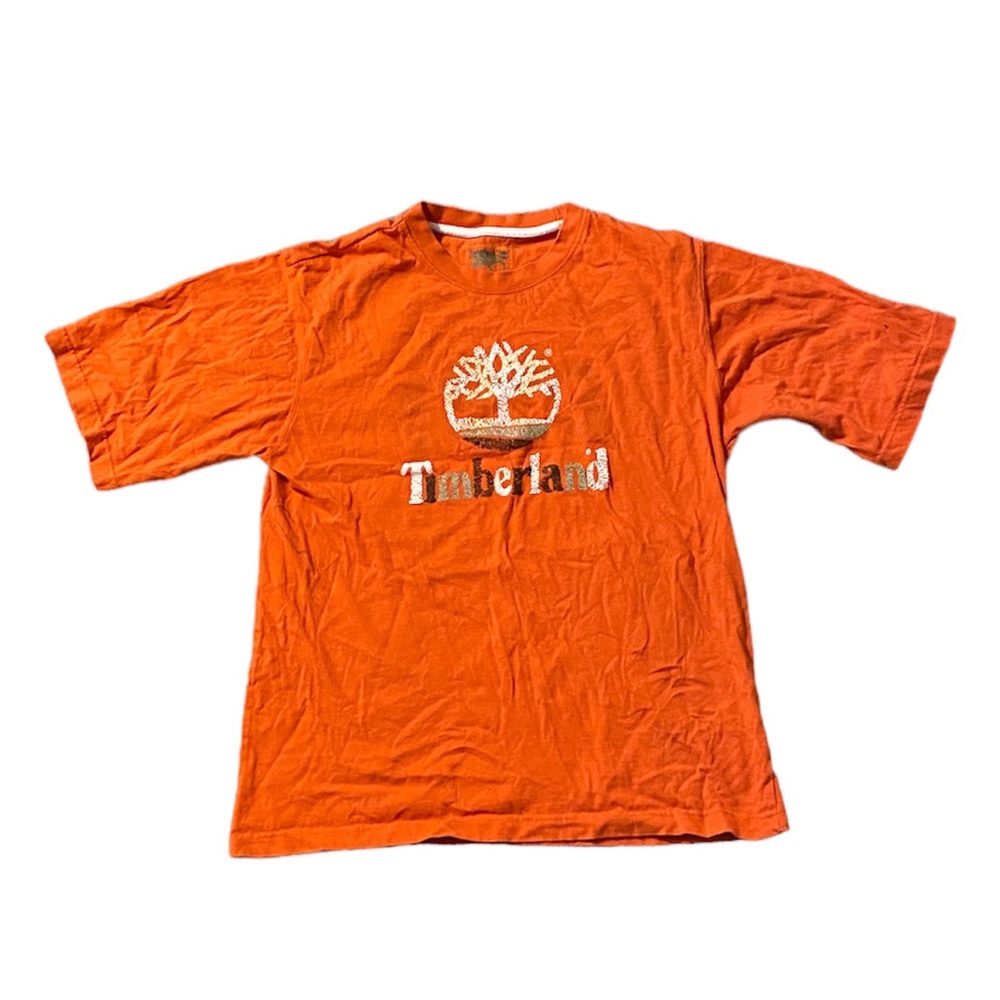 Spicy Orange Timberland Branded T-Shirt
